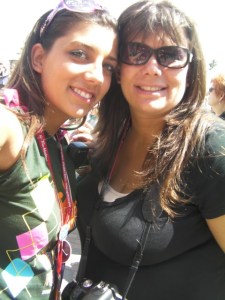 Chantell and Stacey at childfest 2010