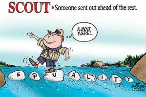 Equality in scouting movement