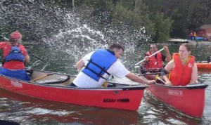 the muffin man wanted to get wet... and he did