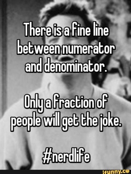 numerator-denominator